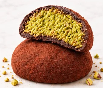 Dubai chewy cookie dengan adonan kunafa
